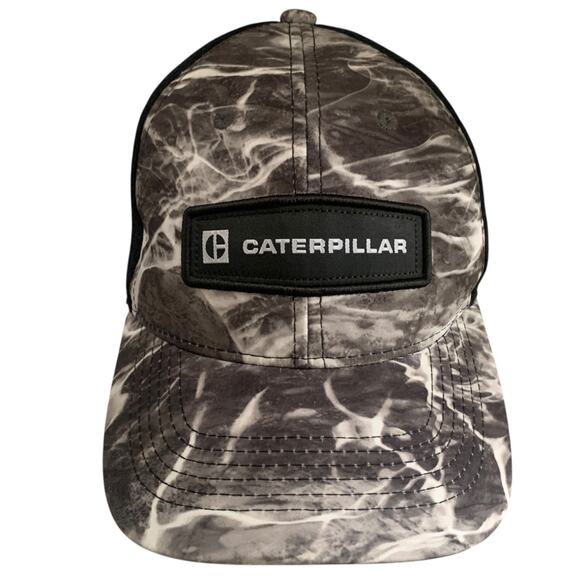 CAT Caterpillar Adjustable Snapback Equipment Foam Mesh Trucker Hat Cap - Picture 11 of 11